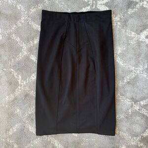 Daisy Fuentes Women’s Black Pencil Skirt XS Stretch Career Office Preppy Classic
